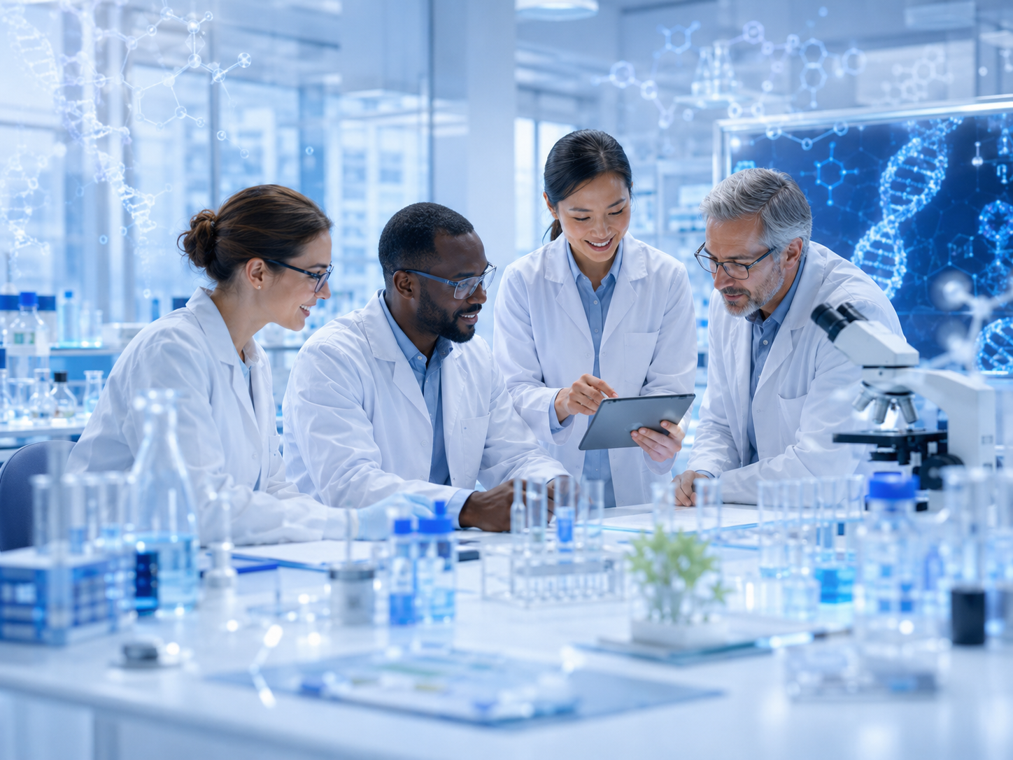 Laboratory chemical analysis
