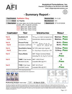 Epithalon research peptide certificate of analysis image 4