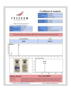 DSIP research peptide certificate of analysis image 6