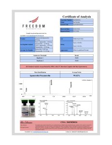 Tesa/Ipamo research peptide certificate of analysis image 6