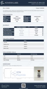 ION-3R research peptide certificate of analysis image 21
