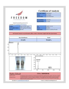 Snap 8 (Raw) - 1g research raw material certificate of analysis image 1