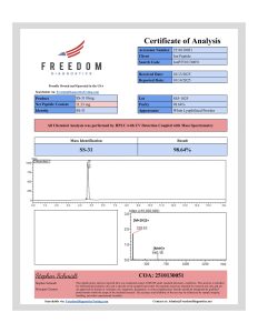 §-31 research peptide certificate of analysis image 16