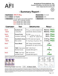 ION-2T research peptide certificate of analysis image 16