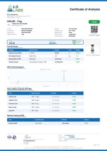 ION-3R research peptide certificate of analysis image 6