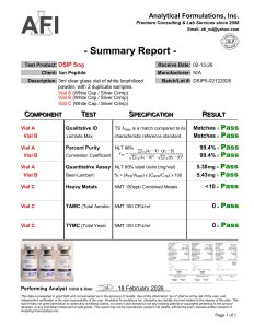 DSIP research peptide certificate of analysis image 4