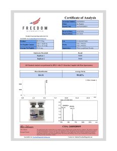 §-31 research peptide certificate of analysis image 8