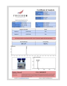 BPC-157 research peptide certificate of analysis image 14