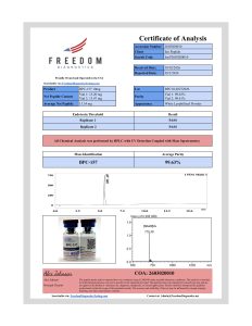 BPC-157 research peptide certificate of analysis image 12