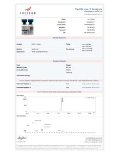 MOTS-c research peptide certificate of analysis image 8