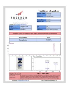 ION-1S research peptide certificate of analysis image 24