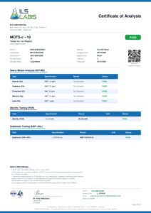 MOTS-c research peptide certificate of analysis image 4
