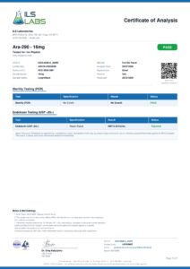 ARA-290 research peptide certificate of analysis image 5