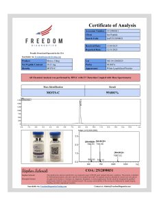 MOTS-c research peptide certificate of analysis image 18