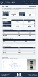 BPC157+TB500 research peptide certificate of analysis image 3