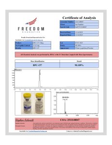 BPC157+TB500 research peptide certificate of analysis image 14