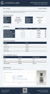 AOD-9604 research peptide certificate of analysis image 9