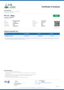 P-14 - 10mg research peptide certificate of analysis image 3