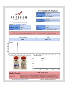 DSIP research peptide certificate of analysis image 7