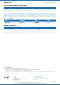 AOD-9604 research peptide certificate of analysis image 2