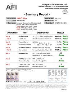 ION-2T research peptide certificate of analysis image 17