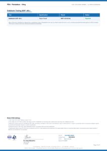 PDA - 10mg research peptide certificate of analysis image 2