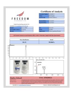 §-31 research peptide certificate of analysis image 15